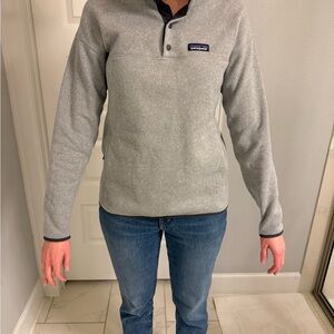 Patagonia Gray Women’s 1/4 zip Better Sweater
